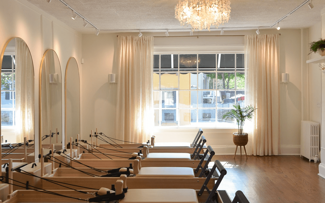 Couture Pilates studio interior